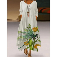 将图片加载到图库查看器,Fashion Long Sleeve Casual Loose Dress for Women - Summer Fashion Dresses for Women