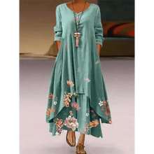 将图片加载到图库查看器,Fashion Long Sleeve Casual Loose Dress for Women - Summer Fashion Dresses for Women