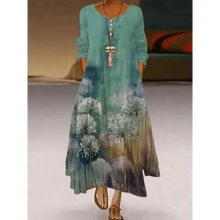 将图片加载到图库查看器,Fashion Long Sleeve Casual Loose Dress for Women - Summer Fashion Dresses for Women