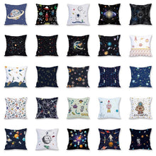 Load image into Gallery viewer, 2021 New Space Home Pillow Universe Sun Planet Pillows Decorative Throw Pillow Cover Universe Outer Space Planets Star Pillow Case Pillow Cushion Covers Decorative Pillow Spaceship Cover