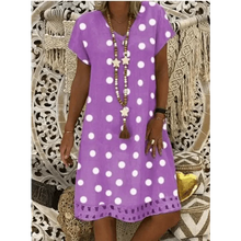 Load image into Gallery viewer, Stylish Summer Dress Loose Ladies Orange Yellow Summer Dresses For Women - Women Cute Outfits