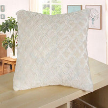 将图片加载到图库查看器,2021 Soft Fur Plush Cushion Cover Pillowcase For Home Decor Pillow Cover Bed Sofa Decorative Soft Fluffy Plush Pillowcases Square Autumn Cushion Covers For Living Room