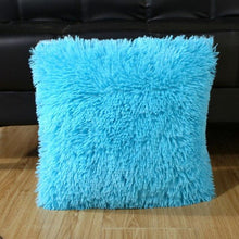将图片加载到图库查看器,2021 Soft Fur Plush Cushion Cover Pillowcase For Home Decor Pillow Cover Bed Sofa Decorative Soft Fluffy Plush Pillowcases Square Autumn Cushion Covers For Living Room