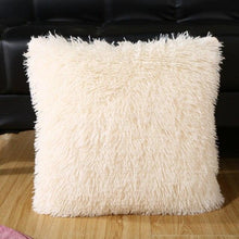 将图片加载到图库查看器,2021 Soft Fur Plush Cushion Cover Pillowcase For Home Decor Pillow Cover Bed Sofa Decorative Soft Fluffy Plush Pillowcases Square Autumn Cushion Covers For Living Room