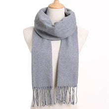 Load image into Gallery viewer, Winter Scarf Women Warm Solid Scarves Fashion Casual Scarfs For Women Casual Scarfs For Winter