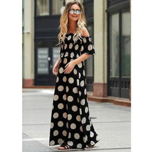 将图片加载到图库查看器,Women Summer And Autumn Fashion A-Line One-Shoulder High Waist Dresses - Fashion Summer Dresses For Women