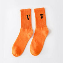 Load image into Gallery viewer, 2022 Black White Cotton Socks AB Side Don't Follow Me I'm Lost too Creative Unisex Casual Socks Daily For Men And Women