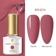 将图片加载到图库查看器,2022 Elegant Pretty Womens Orange 6ml Gel Nail Polish Summer UV LED Stylish Glossy and Matte Professional Home Nail Design For Women