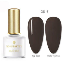 将图片加载到图库查看器,2022 Elegant Pretty Womens Orange 6ml Gel Nail Polish Summer UV LED Stylish Glossy and Matte Professional Home Nail Design For Women