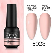 将图片加载到图库查看器,NEW TREND Modern fashion Red Gel Nail Polish For Nails Permanent UV LED 8ml Matte Glossy High Quality Fashion Design For Women and Ladies
