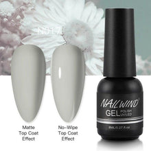 将图片加载到图库查看器,NEW TREND Modern fashion Red Gel Nail Polish For Nails Permanent UV LED 8ml Matte Glossy High Quality Fashion Design For Women and Ladies