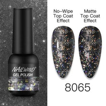 将图片加载到图库查看器,NEW TREND Modern fashion Red Gel Nail Polish For Nails Permanent UV LED 8ml Matte Glossy High Quality Fashion Design For Women and Ladies