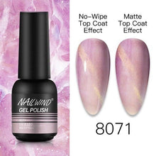 将图片加载到图库查看器,NEW TREND Modern fashion Red Gel Nail Polish For Nails Permanent UV LED 8ml Matte Glossy High Quality Fashion Design For Women and Ladies