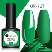 将图片加载到图库查看器,2022 Modern Spring Green Gel Nail Polish Colorful UV LED Long Lasting Varnish Modern High Quality Design For Girls and Womens