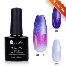 Load image into Gallery viewer, 2022 NEW Purple Gel Nail Polish UV Color Changing Gel Nail Polish Stylish Three Layer Effect For Womens
