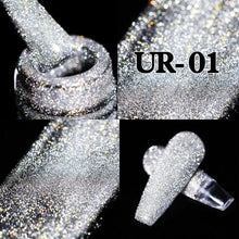 Load image into Gallery viewer, 2022 New Reflective Glitter Nail Gel 8ml Permanent UV/LED Glossy Effect Popular Diamond Nail Gel Design For Womens