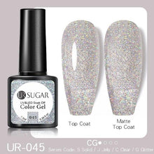 Load image into Gallery viewer, 2022 New Reflective Glitter Nail Gel 8ml Permanent UV/LED Glossy Effect Popular Diamond Nail Gel Design For Womens