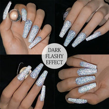 Load image into Gallery viewer, 2022 New Reflective Glitter Nail Gel 8ml Permanent UV/LED Glossy Effect Popular Diamond Nail Gel Design For Womens