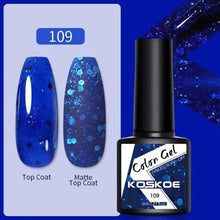 Load image into Gallery viewer, Spring Summer Nail Gel Polish Colorful UV LED Diamond Stylish Glossy and Matte Fashion Design For Womens