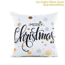 将图片加载到图库查看器,2022 Santa Claus Christmas Pillowcase Decor For Home Christmas Throw Pillow Covers Decorative Snowman Santa Claus Pillow Covers Linen Cushion Cover Couch Pillow Cases Merry Christmas Ornament Xmas Gifts 45x45CM