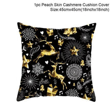 将图片加载到图库查看器,2022 Santa Claus Christmas Pillowcase Decor For Home Christmas Throw Pillow Covers Decorative Snowman Santa Claus Pillow Covers Linen Cushion Cover Couch Pillow Cases Merry Christmas Ornament Xmas Gifts 45x45CM
