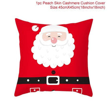 将图片加载到图库查看器,2022 Santa Claus Christmas Pillowcase Decor For Home Christmas Throw Pillow Covers Decorative Snowman Santa Claus Pillow Covers Linen Cushion Cover Couch Pillow Cases Merry Christmas Ornament Xmas Gifts 45x45CM