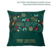 将图片加载到图库查看器,2022 Santa Claus Christmas Pillowcase Decor For Home Christmas Throw Pillow Covers Decorative Snowman Santa Claus Pillow Covers Linen Cushion Cover Couch Pillow Cases Merry Christmas Ornament Xmas Gifts 45x45CM