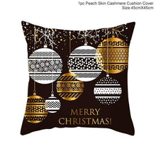 将图片加载到图库查看器,2022 Santa Claus Christmas Pillowcase Decor For Home Christmas Throw Pillow Covers Decorative Snowman Santa Claus Pillow Covers Linen Cushion Cover Couch Pillow Cases Merry Christmas Ornament Xmas Gifts 45x45CM