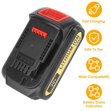 Load image into Gallery viewer, 20V Replacement Battery Fit for Dewalt DCB