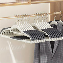 Load image into Gallery viewer, 10-Pack: Heavy-Duty Plastic Anti-Skid Clothes Hangers