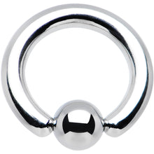 Load image into Gallery viewer, 10G 3/8 Stainless Steel BCR Captive Ring