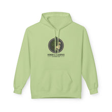 Load image into Gallery viewer, Fleece Hoodie - Honor & Sacrifice Design - Unisex
