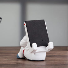 Load image into Gallery viewer, Creative Astronaut Spaceman Phone Holder For Desk Cell Phone Stand Tablets Holder Supporter
