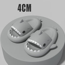 Load image into Gallery viewer, New Men and Women Summer Slippers Lovely Shark Shape Slides Outdoor Women Shoes Flip Flops Lightweight Open Toe Beach Pool Slides Sandals Shark Shower Slipper