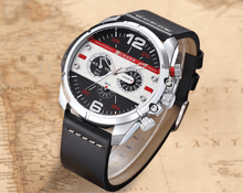 Load image into Gallery viewer, Men's Waterproof Retro Style Watch With Excellent Background, Chronometers Large Numbers Perfect Gift