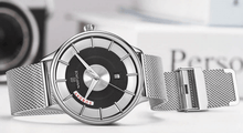 Load image into Gallery viewer, Universal Waterproof Modern Luxury Watch Stainless Steel Hardlex Glass Excellent Design Perfect Gift For Him