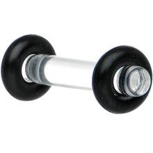 Load image into Gallery viewer, 12G Clear Acrylic Plug Set of 2