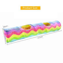 将图片加载到图库查看器,2/3/4/5 Holes Pet Cat Tunnel Toys Foldable Pet Cat Kitty Training Interactive Fun Toy For Cats Rabbit Animal Play Tunnel Tube For Cats Tunnels for Indoor Cats Cat Tube Collapsible 3 Way Pet Tunnel Great Toy for Cats