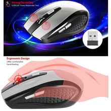 将图片加载到图库查看器,2.4 G Wireless Gaming Mouse Optical