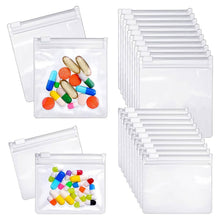 Load image into Gallery viewer, 24-Piece: Zippered Pill Pouch Bags