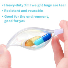 Load image into Gallery viewer, 24-Piece: Zippered Pill Pouch Bags