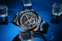 Load image into Gallery viewer, Men's Sports Waterproof Stainless Steel Watch With Chronometers And Special Date Display Unique Design Perfect Gift