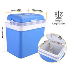 Load image into Gallery viewer, 24L 12V Car Portable Refrigerator Travel Cooler
