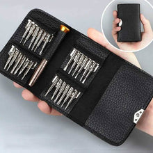 Load image into Gallery viewer, 25-in-1 Multi-Purpose Precision Screwdriver Wallet Kit Repair Tools