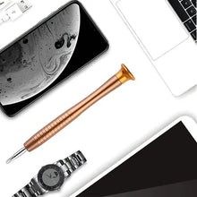 Load image into Gallery viewer, 25-Piece Set: Precision Tool Repair Kit with Leather Case