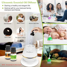 Load image into Gallery viewer, 250 ML Cool Mist Humidifier with 7 Color Changeable LED Lights
