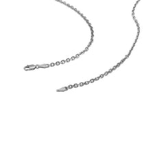 Load image into Gallery viewer, 14k White Gold Diamond Cut Cable Link Chain (2.60 mm)