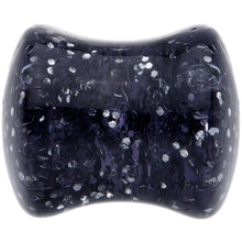 Load image into Gallery viewer, 00G Black Ultra Glitter Saddle Plug Set