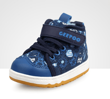 Load image into Gallery viewer, Blue Modern Fast Running Cotton Shoes For Baby Boys And Girls Lightweight Shoe