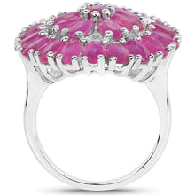 将图片加载到图库查看器,8.10 Carat Genuine Ruby .925 Sterling Silver Ring